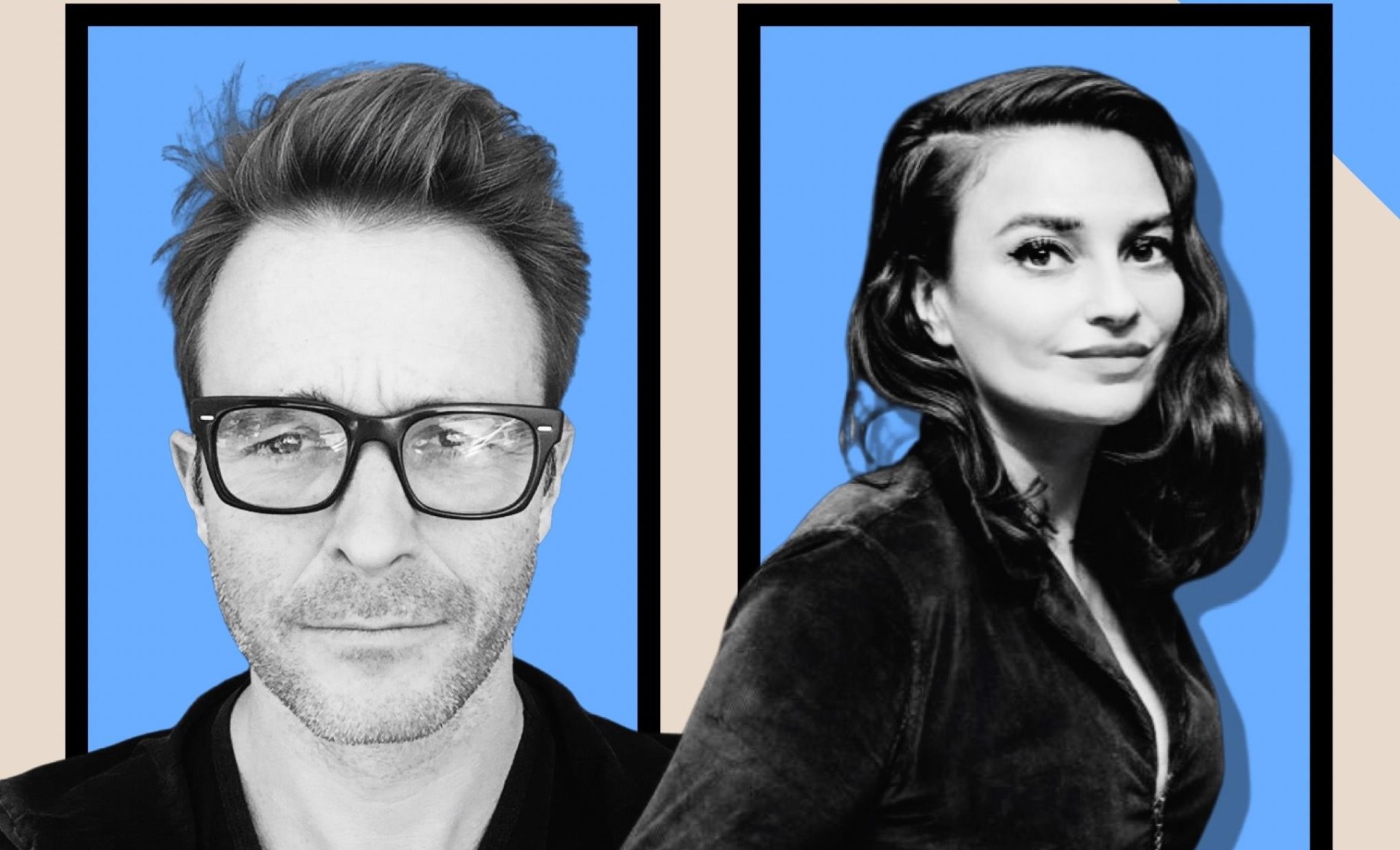 Gizzi Erskine and Glen Burrows