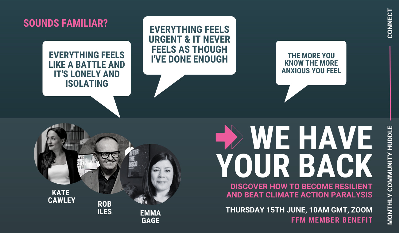 Register now: Resilience Special June Networking & Community Huddle